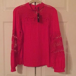 M2 Hot Pink Beautiful Blouse 👚